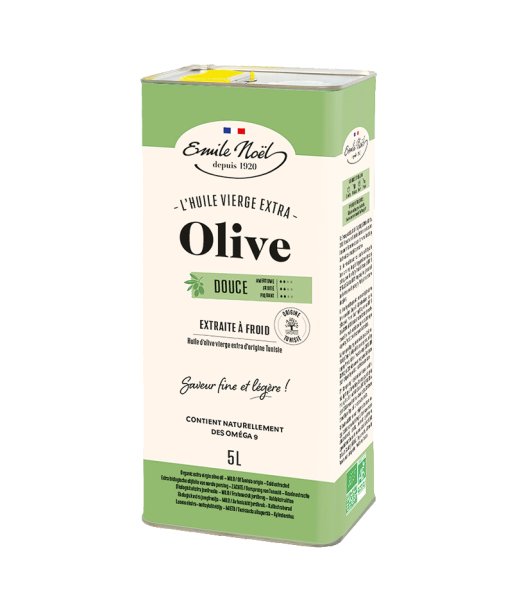 émile Noël -- Huile d'olive vierge extra douce bio Vrac - 5 l l'achat 