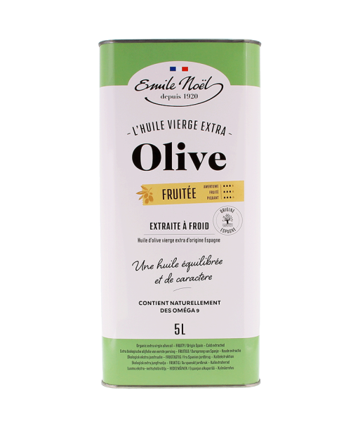 émile Noël -- Huile d'olive vierge extra fruitée bio Vrac - 5 l suggérées chez