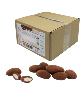 Belledonne -- Amandes chocolat lait poudrée cacao bio Vrac - 2 kg meilleur choix