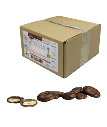 Belledonne -- Graines de courge chocolat noir 57% bio Vrac - 2 kg les muscles