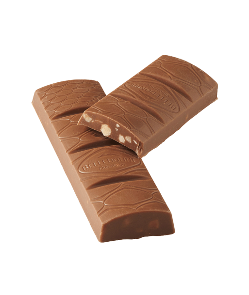 Belledonne -- Chokobar  chocolat lait éclats de noisettes Vrac - 2 kg acheter en ligne