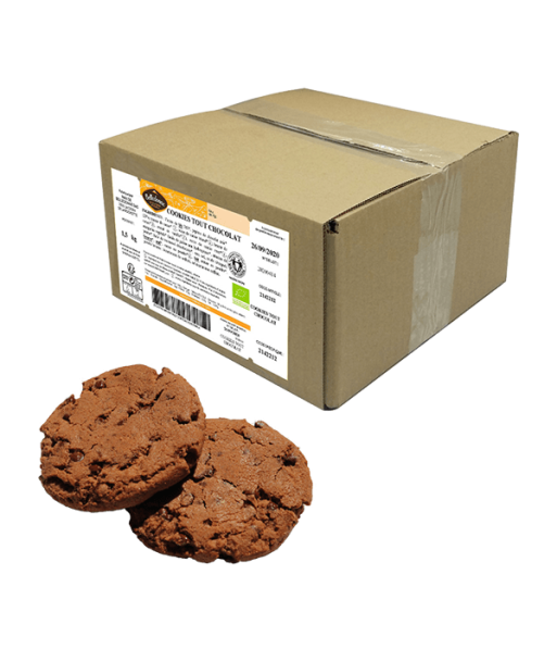 Belledonne -- Cookie tout chocolat bio Vrac - 3 kg Venez découvrir notre 