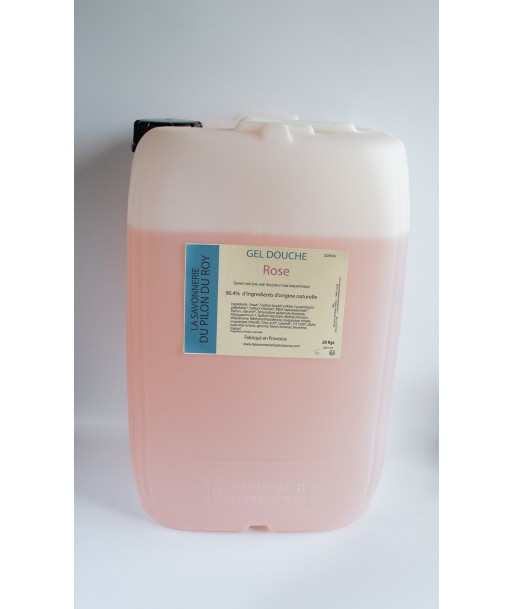 La Savonnerie Du Pilon Du Roy -- Gel douche rose églantine Vrac - 20 kg sélection de produits