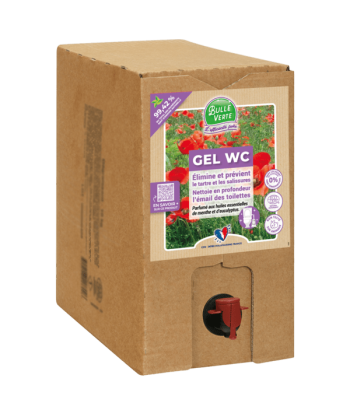 Bulle Verte -- Gel wc - menthe/eucalyptus Vrac - 10 kg hantent personnes