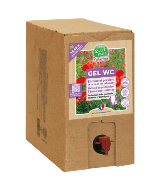 Bulle Verte -- Gel wc - menthe/eucalyptus Vrac - 10 kg hantent personnes