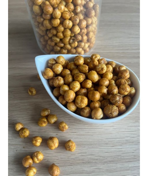 Les lumineuses -- Pois Chiche grillés au curry bio Vrac - 2 kg 2023