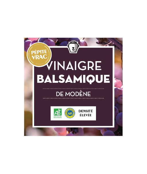 Jean Bouteille -- Vinaigre balsamique de modène bio - densité 1.15 Vrac - 10 l commande en ligne