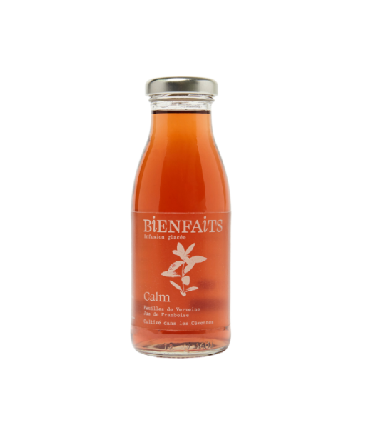 Bienfaits -- Boisson naturelle calm (verveine, jus de framboise) - 25 cL x 20 Faites des économies