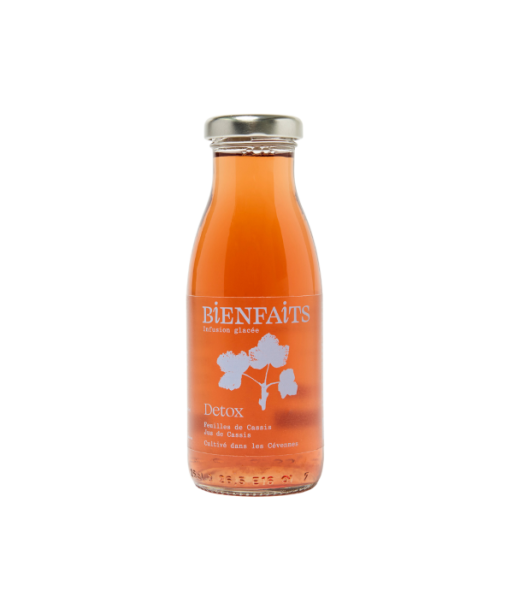 Bienfaits -- Boisson naturelle détox (feuilles de cassis, jus de cassis) - 25 cL x 20 En savoir plus