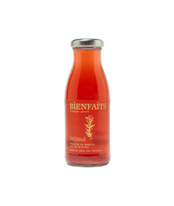 Bienfaits -- Boisson naturelle stimul (romarin, jus de griotte) - 25 cL x 20 Comment ça marche