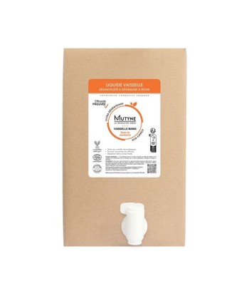 Mutyne -- Liquide vaisselle ecocert zeste de mandarine vrac Vrac - 10 l Par le système avancé 