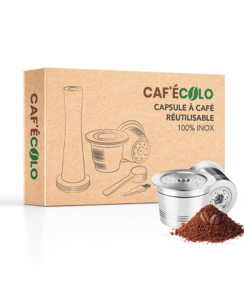 Capsule réutilisable Cafecolo™ pour Caffitaly/Caffissimo, 100% inox store