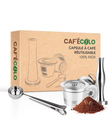 Capsule réutilisable Cafecolo™ pour Caffitaly/Caffissimo, 100% inox store