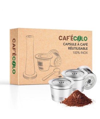 Capsule réutilisable Cafecolo™ pour Caffitaly/Caffissimo, 100% inox store