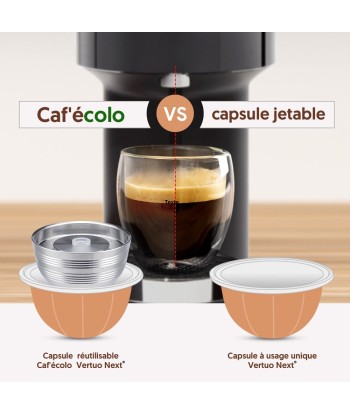 Capsule réutilisable Cafecolo™ pour Nespresso Vertuo Next destockage