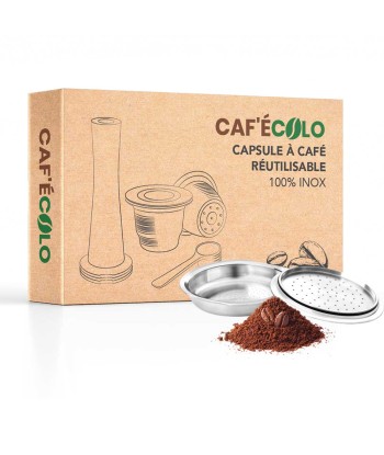 Capsule réutilisable Senseo par Cafecolo™, 100% inox solde