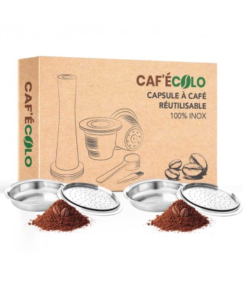 Capsule réutilisable Senseo par Cafecolo™, 100% inox solde