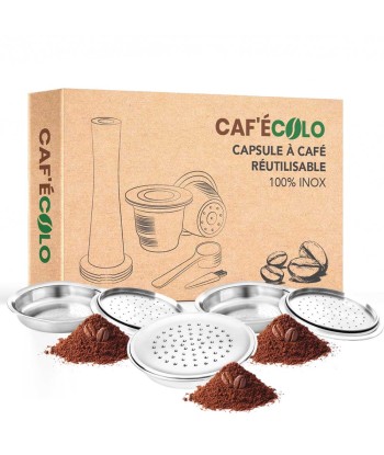 Capsule réutilisable Senseo par Cafecolo™, 100% inox solde