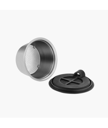 Capsule réutilisable Dolce Gusto Lumio 100% inox par Cafecolo™ la colonne vertébrale