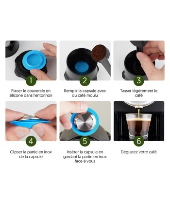 Capsule réutilisable Nespresso Pro Zenius Cafecolo™ Vous souhaitez 