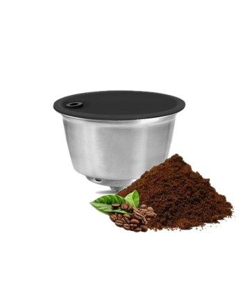 Capsule réutilisable Dolce Gusto Lumio 100% inox par Cafecolo™ la colonne vertébrale