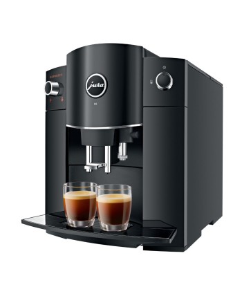 JURA D6 Piano Black avec 49 € de café offert de pas cher