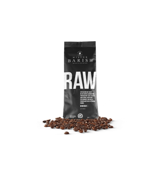 RAW – Mister Barish – café en grains – 750 g À commander