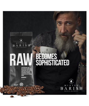 RAW – Mister Barish – café en grains – 750 g À commander