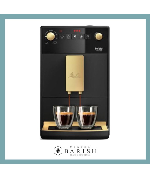 Melitta Purista Gold - F230-103 avec 33 € de café offert hantent personnes