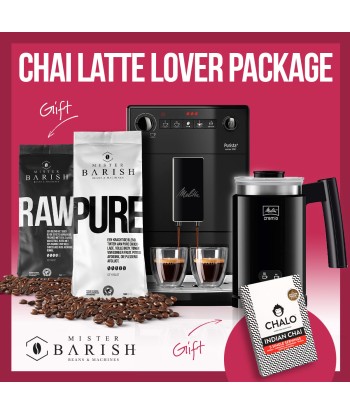 Melitta Purista Pure Black - Pack Chai Latte Lover – avec 37 € de café & Chalo Chai offerts 50-70% off 