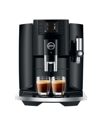 JURA E8 EB Piano Black avec 49 € de café offert et 2+1 an extra de garantie Découvrez la collection