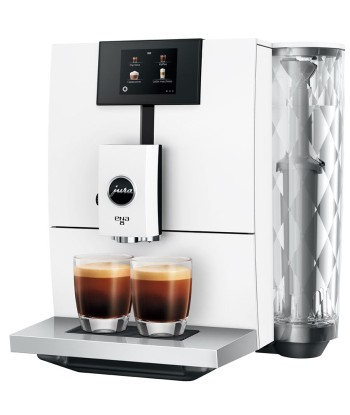 JURA ENA 8 Touch Full Nordic White (EC) avec 49 € de café offert et 2+1 an extra de garantie JUSQU'A -70%! 