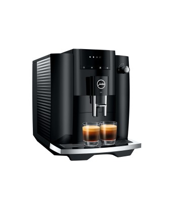 JURA E4 (EA) Piano Black avec 49 € de café offert et 2+1 an extra de garantie de votre