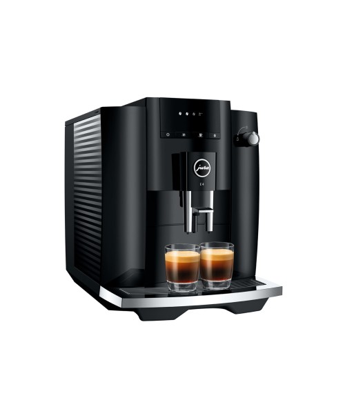 JURA E4 (EA) Piano Black avec 49 € de café offert et 2+1 an extra de garantie de votre