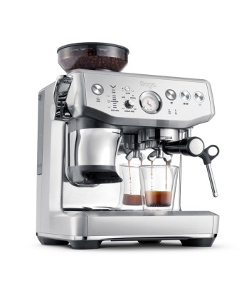 Sage Barista Express Impress Acier Inoxydable brossé avec 33 € de café offert destockage