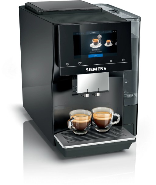 Siemens EQ.700 Classic - Piano Black - TP703R09 avec 49 € de café offert soldes