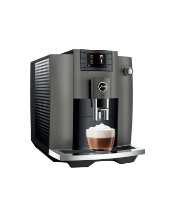 JURA E6 EC Dark Inox avec 49 € de café offert et 2+1 an extra de garantie offre 