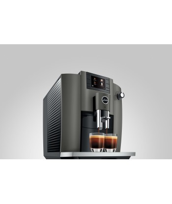 JURA E6 EC Dark Inox avec 49 € de café offert et 2+1 an extra de garantie offre 