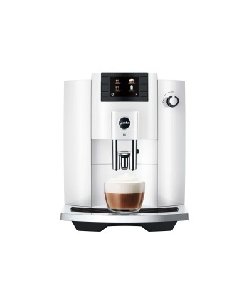 JURA E6 EC Piano White avec 49 € de café offert et 2+1 an extra de garantie commande en ligne