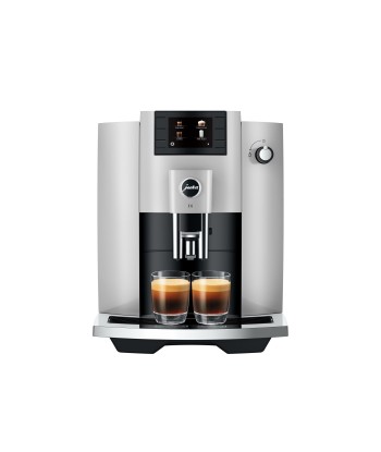 JURA E6 EC Platin avec 49 € de café offert et 2+1 an extra de garantie pas cher