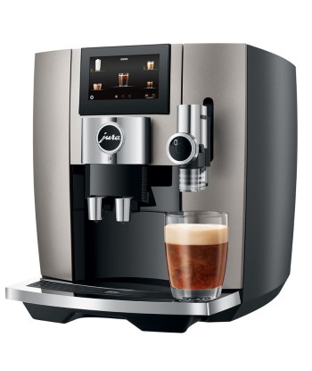 JURA J8 EA Midnight Silver avec 73 € de café offert et 2+1 an extra de garantie de votre