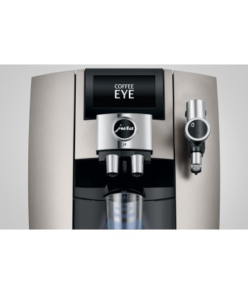 JURA J8 EA Midnight Silver avec 73 € de café offert et 2+1 an extra de garantie de votre