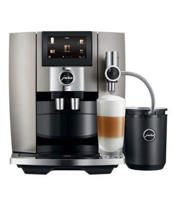 JURA J8 EA Midnight Silver avec 73 € de café offert et 2+1 an extra de garantie de votre