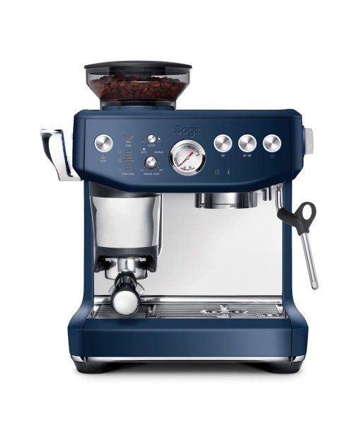 Sage Barista Express Impress Bleu Prune avec 33 € de café offert livraison gratuite