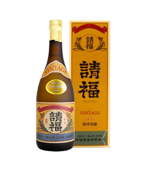 Seifuku Shuzo - Seifuku Vintage Awamori 43% 720ml du meilleur 