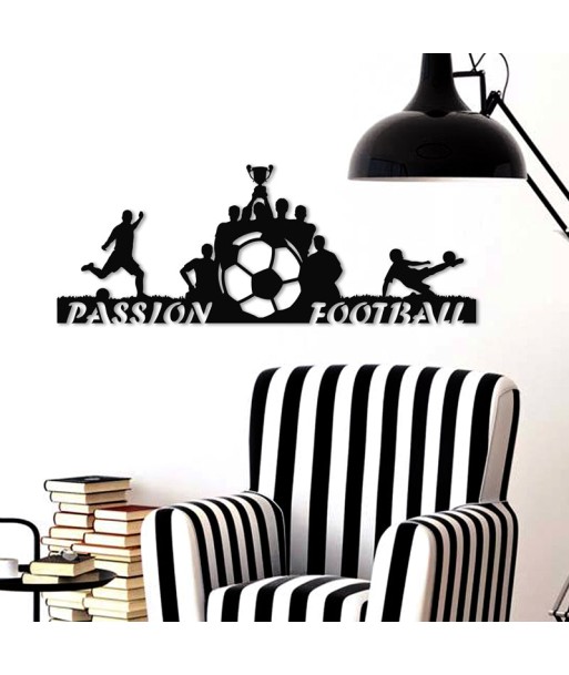 EMERO - Décoration Murale en Métal - "Passion Football" - Origine : France 🏡🇫🇷 basket pas cher