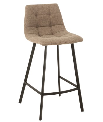 STEPHANE Chaise de Bar beige commande en ligne