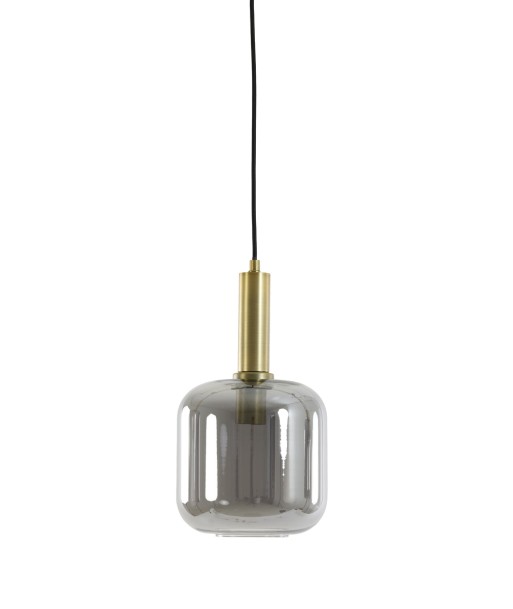 LEKARE suspension bronze verre fumé Comparez plus de prix