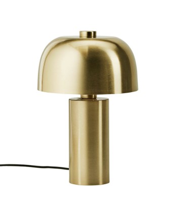 LULU - Lampe champignon -  Laiton brossé H37 cm Faites des économies