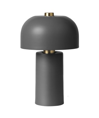 LULU Lampe champignon gris anthracite - H37 cm la livraison gratuite